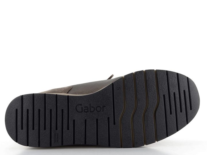 Gabor široké tenisky se zipem hnědé/bronzové 56.307.62