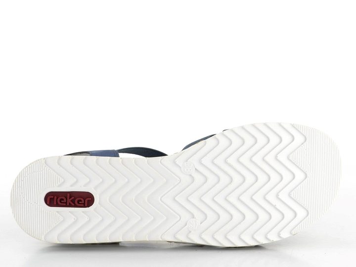 Rieker sandále na kline Jeans V0649-14