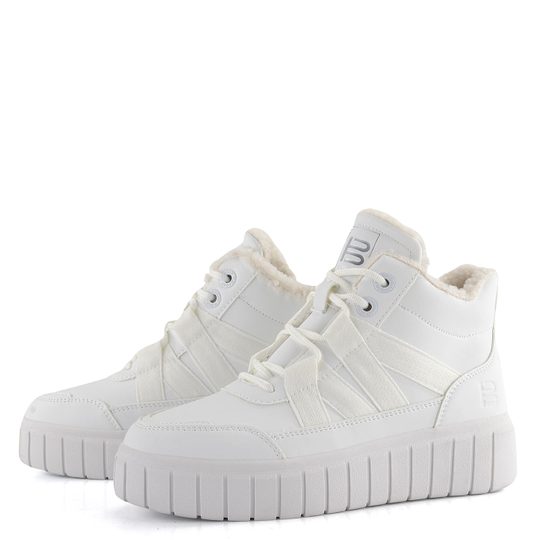 Bagatt kotník na platformě bílý D31-AMC51-5000