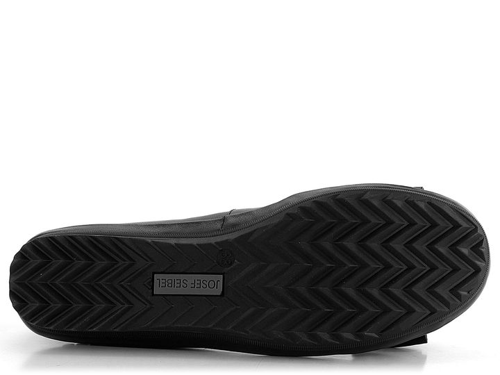 Josef Seibel černé baleríny s mašličkou 70603133