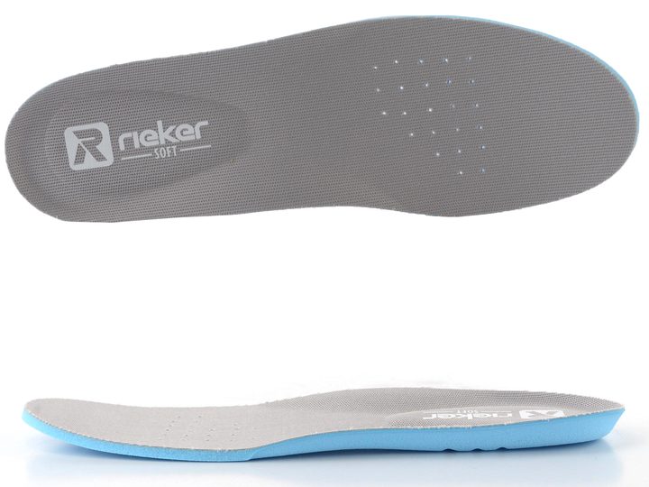 Rieker Sport kožené bílé tenisky W2401-80