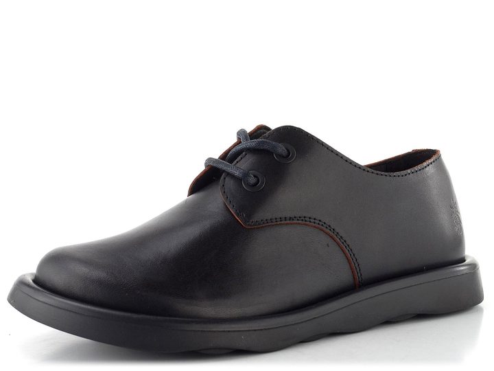 Fly London šněrovací polobotky black/red TENI120FLY