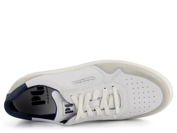 Pius Gabor pánske kožené poltopánky biele 1004.10.02