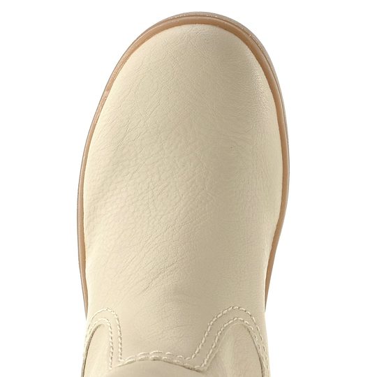 Rieker polokozačky crema L2580-60