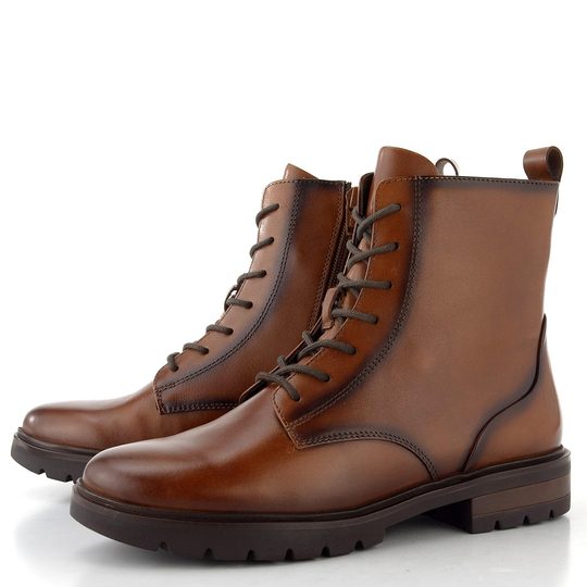 Ara šněrovací kotník Cambridge Cognac 12-11260-09