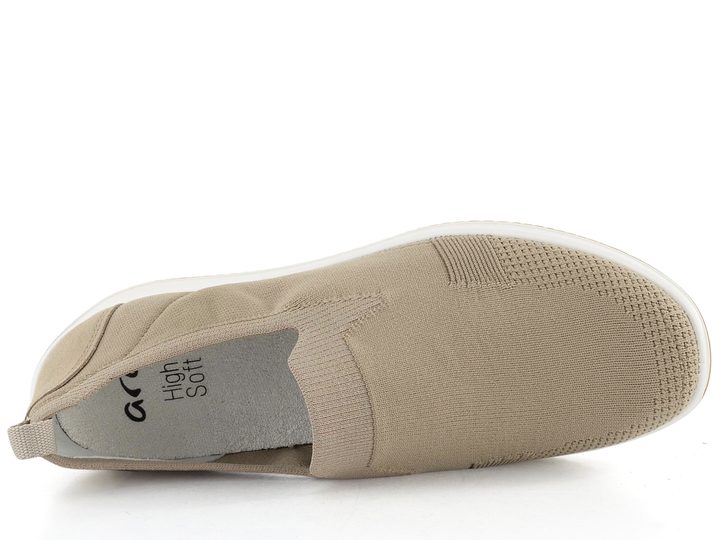 Ara textilné mokasíny Lissabon Sand 12-54042-08