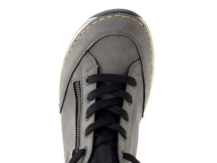 Rieker šedé prozouvací polobotky 44567-42