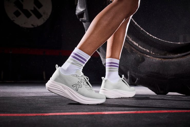 Rieker Sport dámské tenisky na klínku světle zelené W4101-52