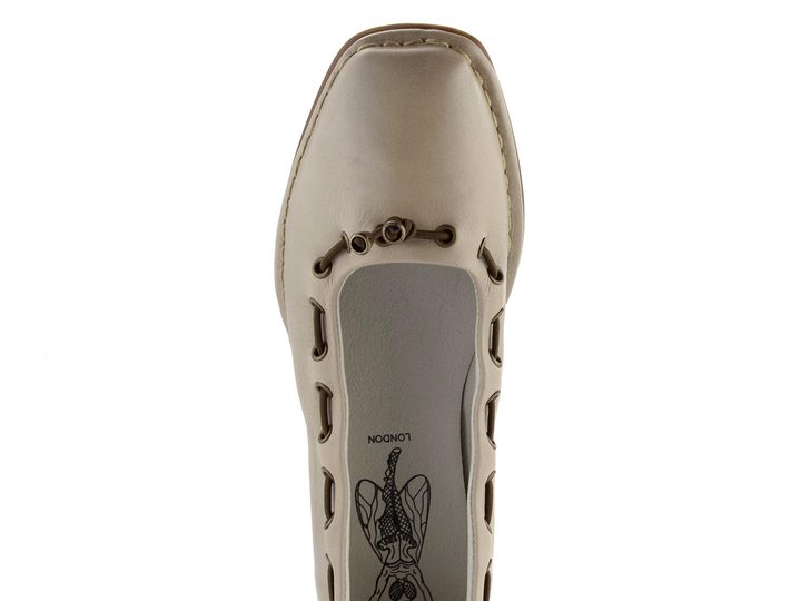 Fly London baleríny taupe Bapi P701264003