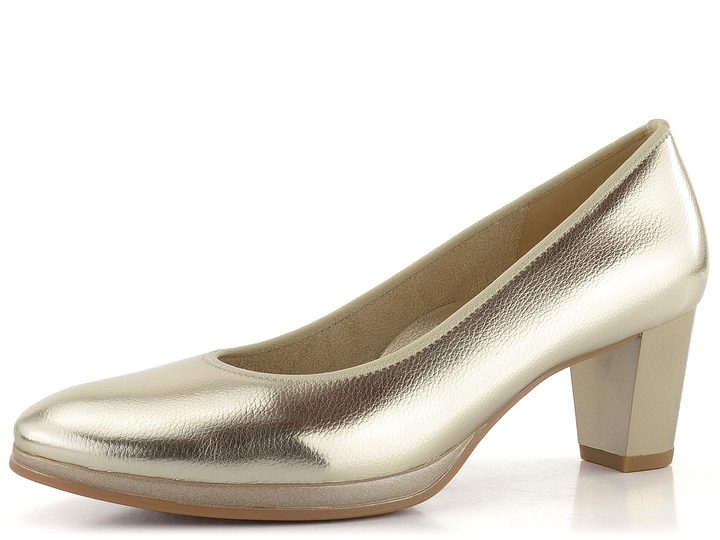 Ara lodičky metalické Orly Platin 12-23436-84