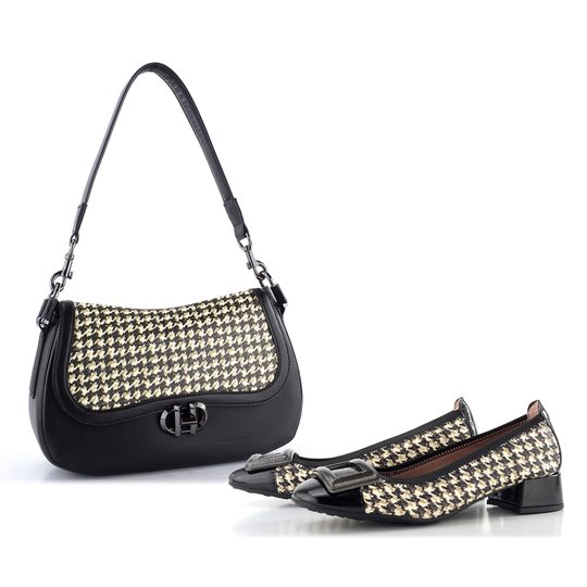 Hispanitas lodičky se sponou Oporto black HI254318