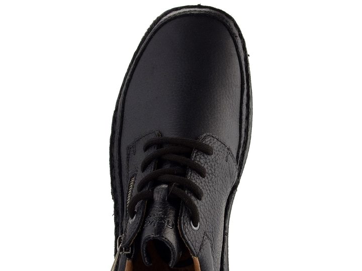 Rieker pánské polobotky s postranním zipem černé 03002-00