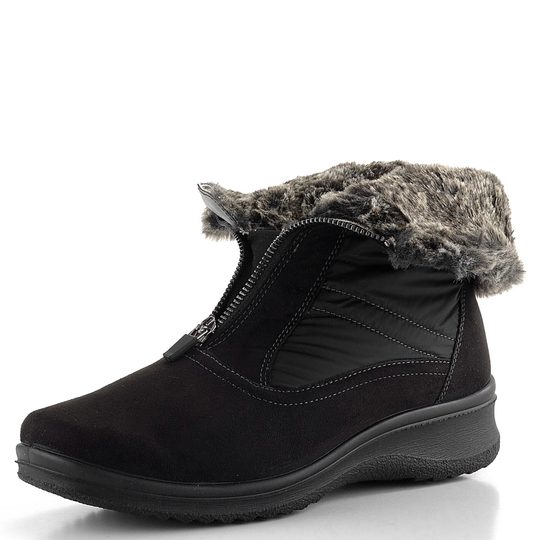 Ara kotník s předním zipem a membránou Schwarz München 12-48530-05