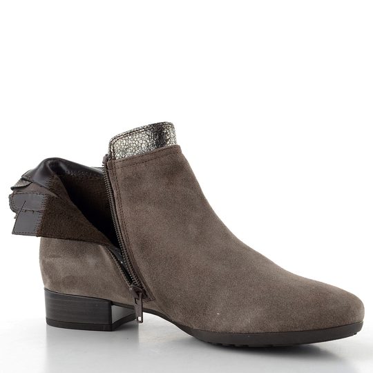 Gabor širší semišový kotník mohair/bronc 72.718.30