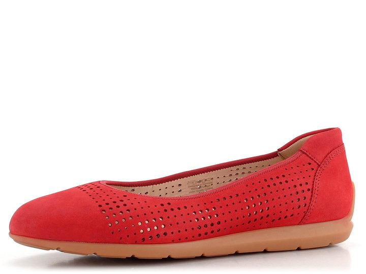 Ara komfortné perforované baleríny Sardinia-Sport Flamme 12-13308-19