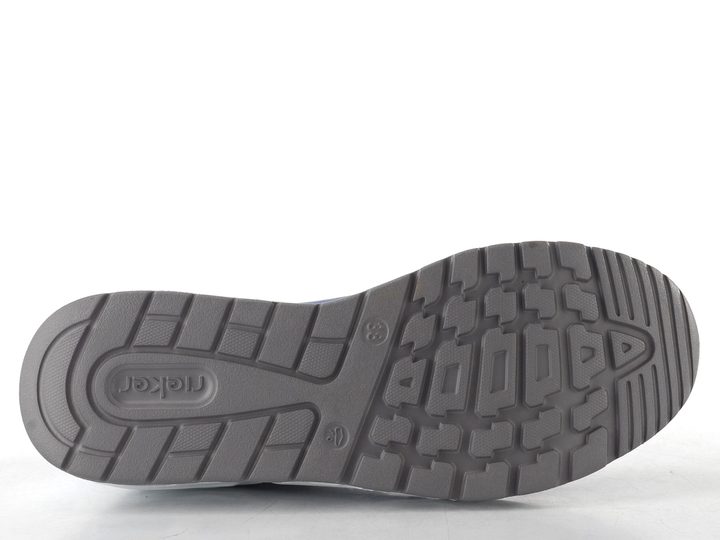 Rieker Sport tenisky na platformě modro-bílé N5204-12