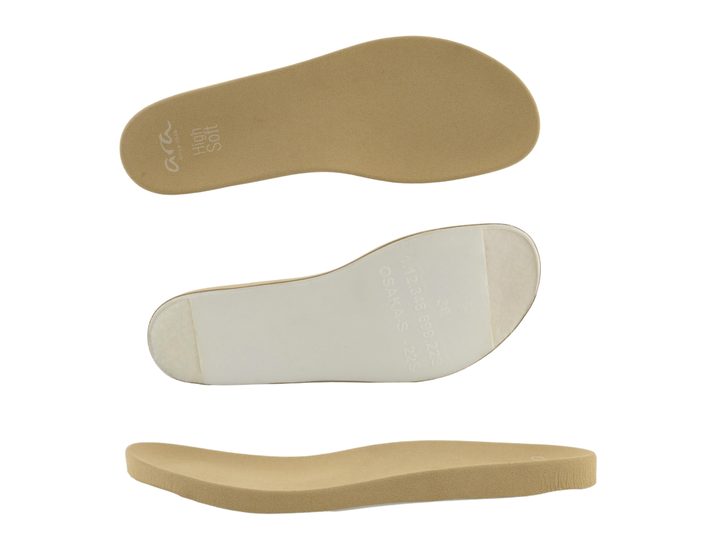 Ara sandále na platforme s klinom Madeira Orange/Pink 12-21401-16