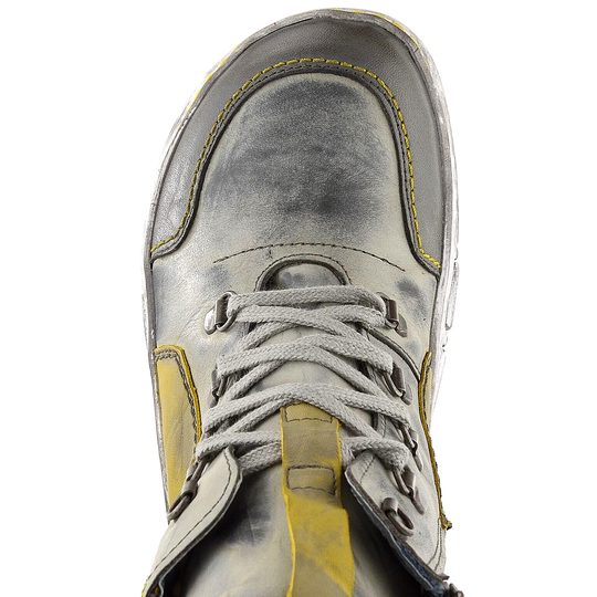 Kacper vyteplený kotník stínovaný šedý 4-0250