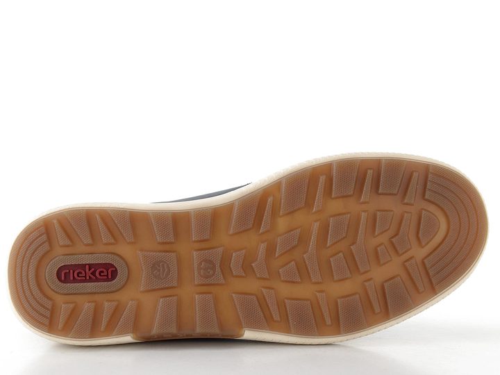 Rieker pánske šnurovacie poltopánky s membránou tmavo modré B3317-14