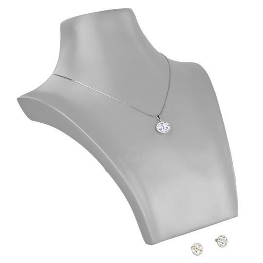 Náhrdelník Swarovski Elements Rivoli Crystal AB