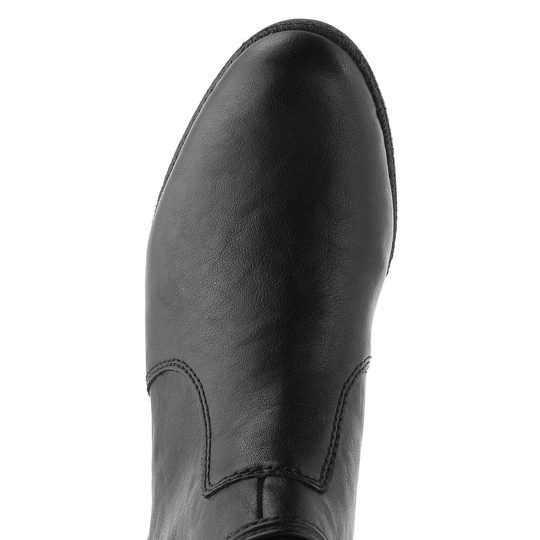 Rieker elegantní kotník na podpatku černý 77667-00