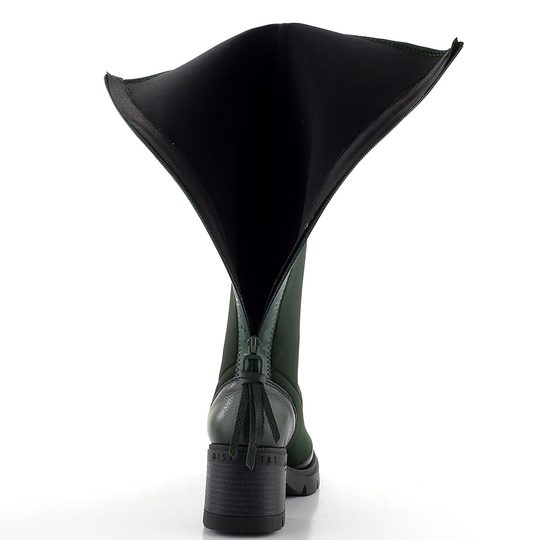 Hispanitas strečové čižmy so zadným zipsom forest Everest HI243682