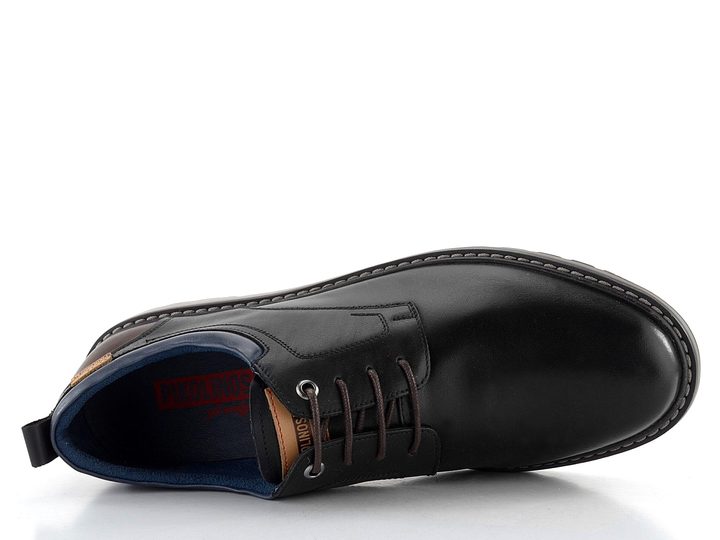 Pikolinos pánske poltopánky Berna Black M8J-4183C1