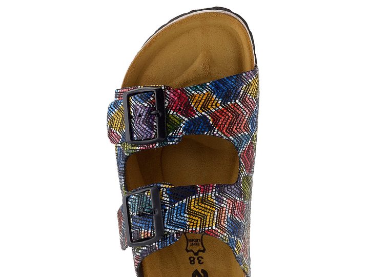 BIO Life šľapky fuzbetové farebné 0014.2046/815 multi