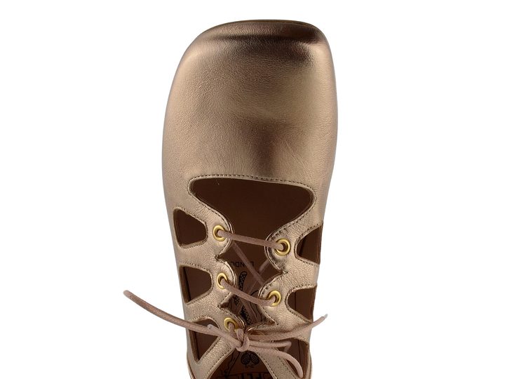 Fly London metalické polobotky sahara P145272002