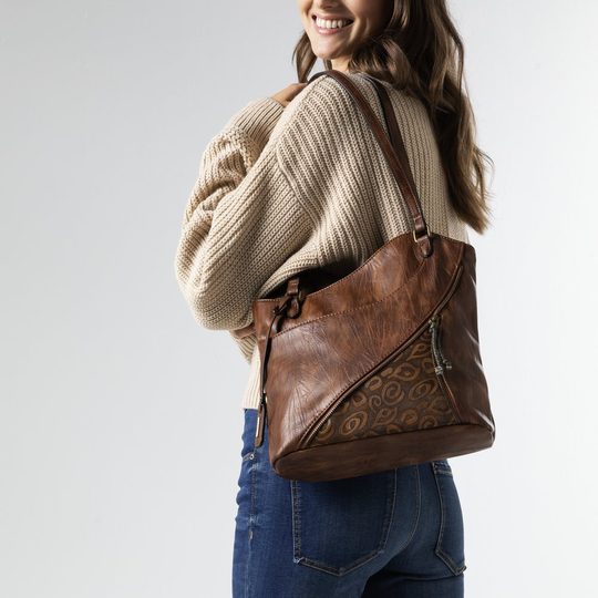 Rieker kabelka na rameno hnedá H1025-22