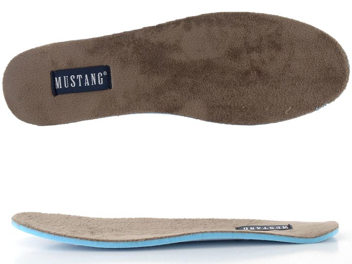 Mustang šněrovací kotník black-khaki 15M0172006