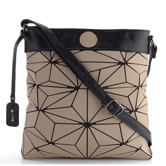 Rieker crossbody kabelka béžová so vzorom H1316-62