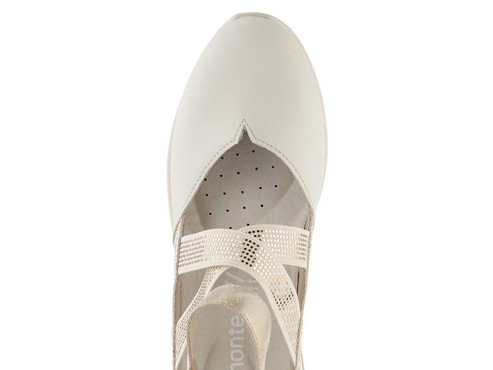 Remonte otevřené polobotky s plnou špičkou a patou D2411-81