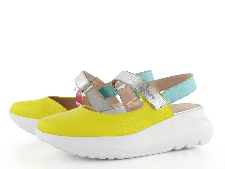 Wonders sandále s plnou špičkou Cyber/Sea A-4004