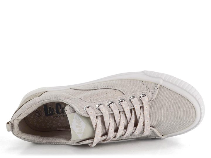 Lee Cooper světlé tenisky na platformě LCW-24-31-2171LB