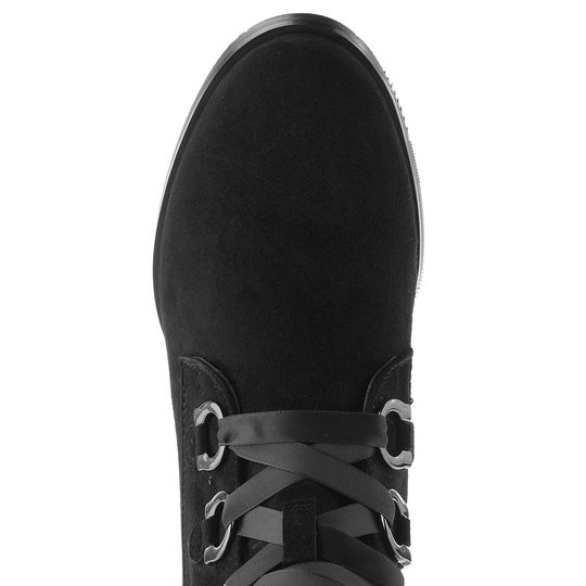 Regarde šněrovací kotník na podpatku Jolene-30 black