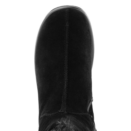 Legero semišové polokozačky s membránou GORE-TEX černé 2-009576-0000