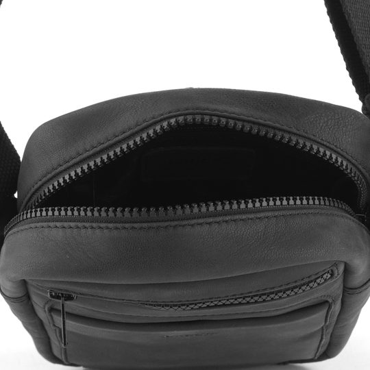 Kožená crossbody kabela černá BLC-23-2668