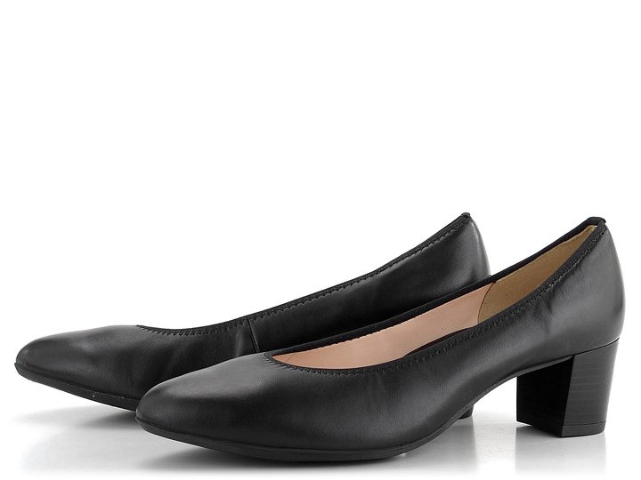 Ara dámske lodičky hladké Knokke Black 12-11486-11