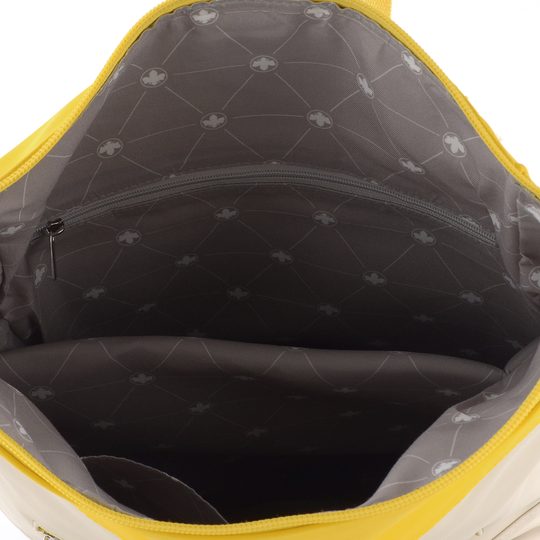 Rieker mestský batoh s vrchnou sponou Beige/Sun H1607-62