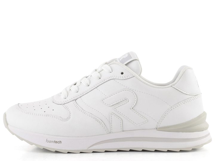 Rieker Sport kožené bílé tenisky W2401-80