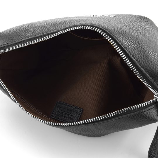 Elega crossbody malá čierna/strieborné kovanie 69287