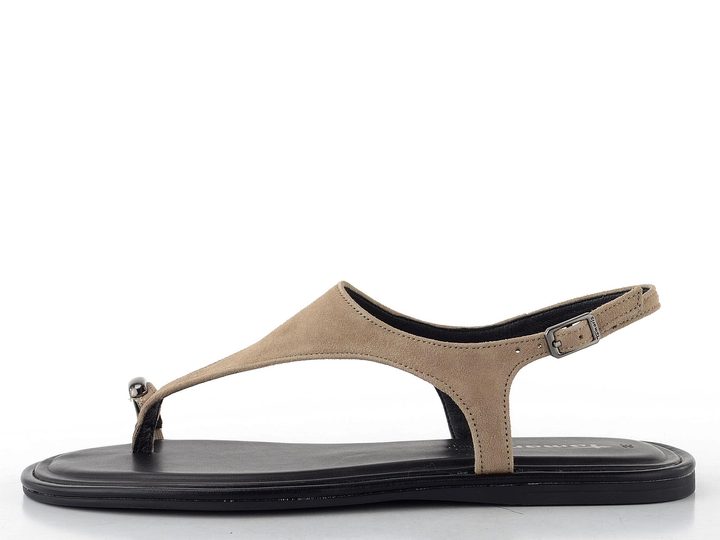 Tamaris sandály/žabky taupe 1-28142-46