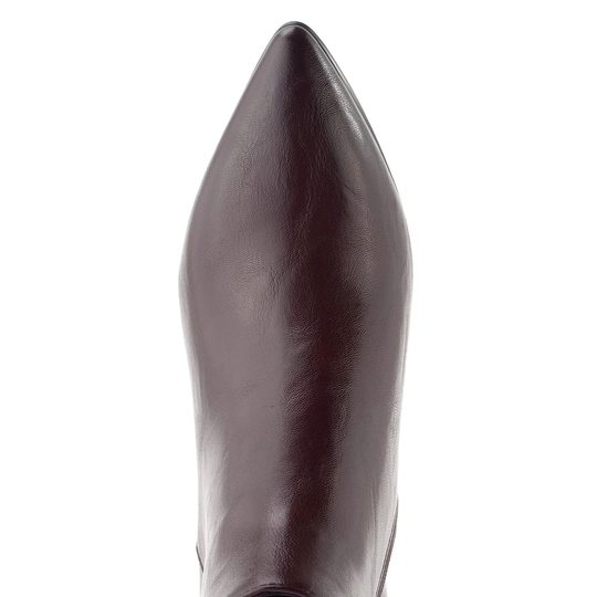 Tamaris elegantní kotník na podpatku merlot 1-25023-47