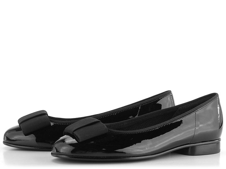 Gabor lakované baleríny Schwarz 05.100.97