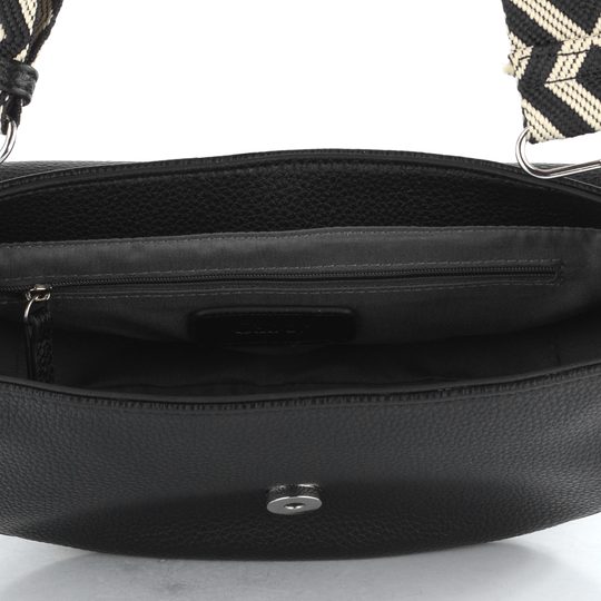 Gabor čierna klopová kabelka Linda 011666