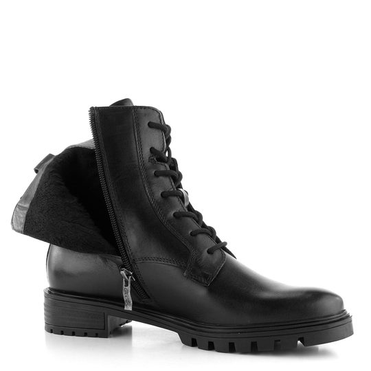 Ara šněrovací kotník Tulsa Schwarz 12-29508-01