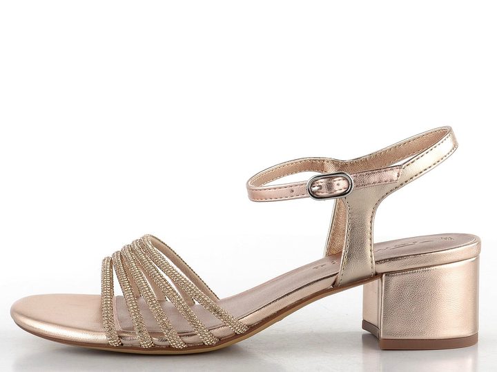 Tamaris sandály na podpatku Rose Glam 1-28248-44