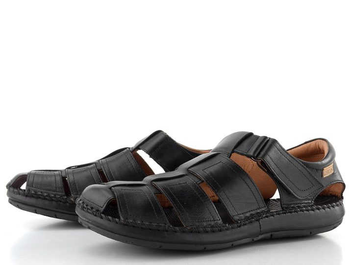 Pikolinos černé pánské sandály Tarifa 06J-5433