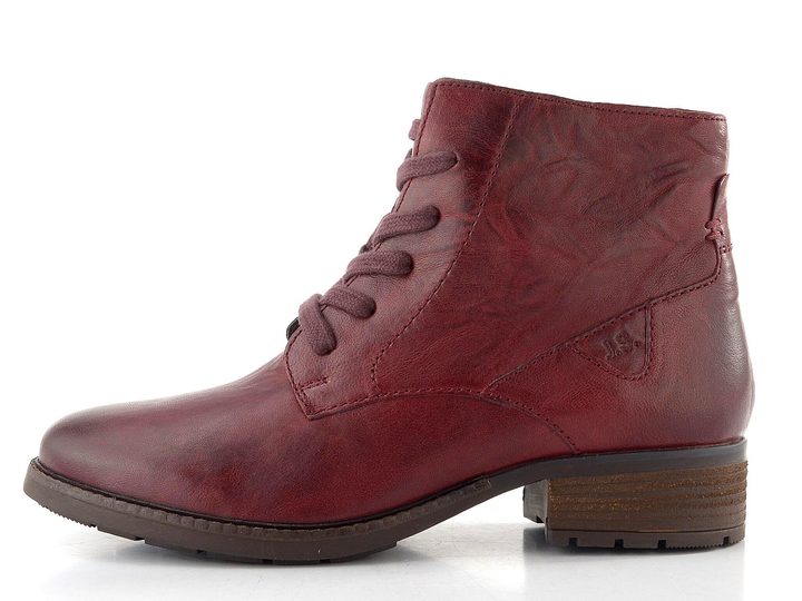Josef Seibel šněrovací kotník bordeaux 75317VL160